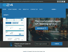 Tablet Screenshot of elocum24.com
